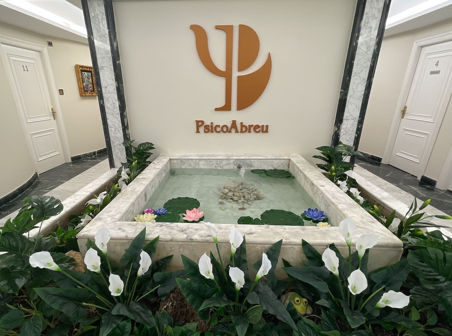 Recepción de una clínica PsicoAbreu